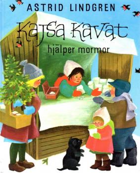 Buch Astrid Lindgren - Kajsa Kavat Hjälper Mormor  - Schwedisch